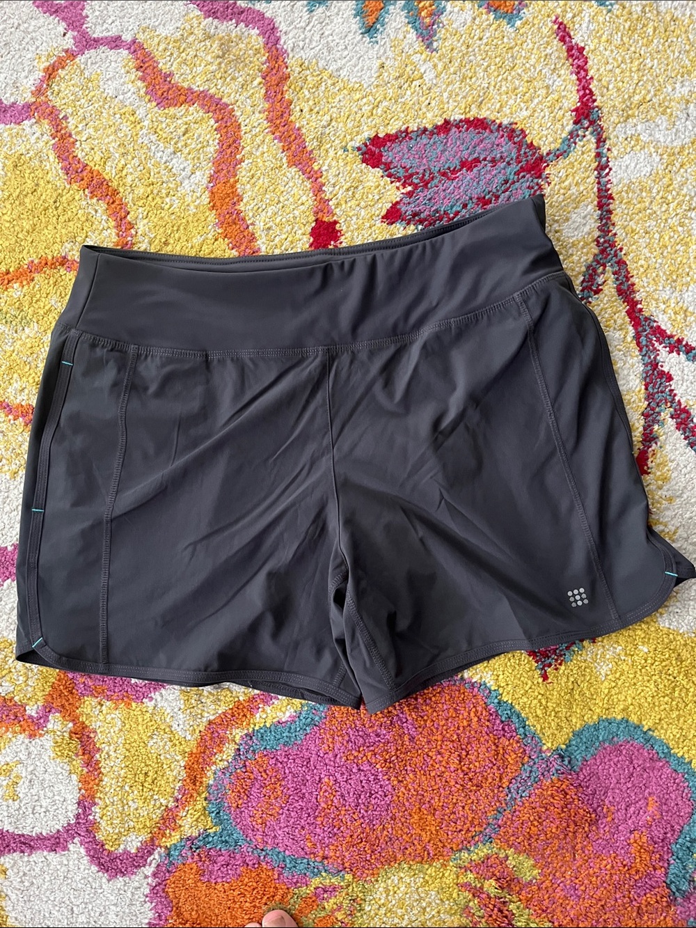 WOMENS LARGE TITLE NINE ORIGINAL ANTI RUN 5” NIMBLENE SHORTS - Picture 5 of 10
